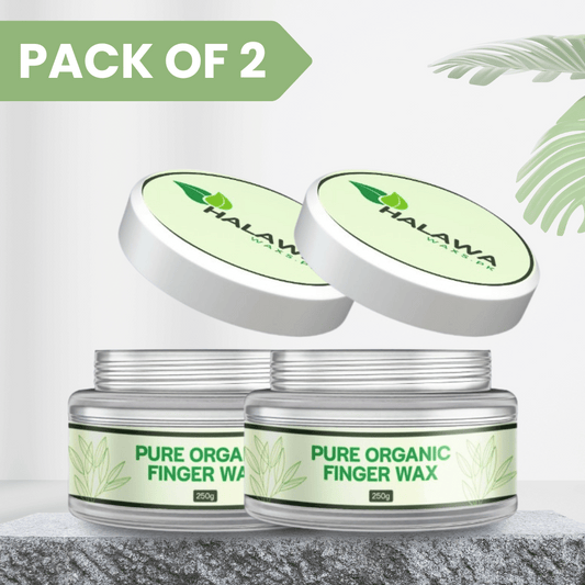 Pure Halawa Finger Wax – Hair Removal Wax (Pack of 2)